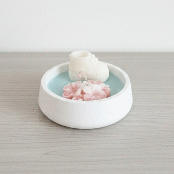 Baby Gender Reveal Candle